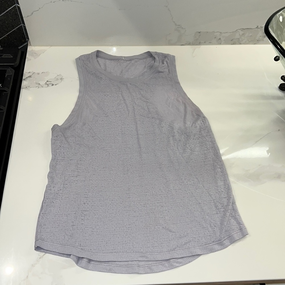Lululemon dovetail distressed tank
